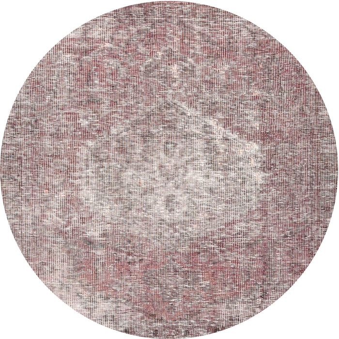 Square Machine Washable Traditional Rose Pink Rug, wshtr3828