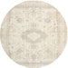 Round Traditional Gold Persian Rug, tr3850