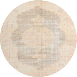 Square Machine Washable Traditional Brown Rug, wshtr3872