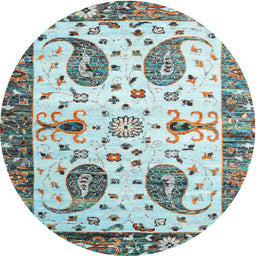 Square Machine Washable Traditional Sandstone Brown Rug, wshtr3877