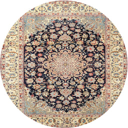 Square Machine Washable Traditional Chestnut Brown Rug, wshtr3946