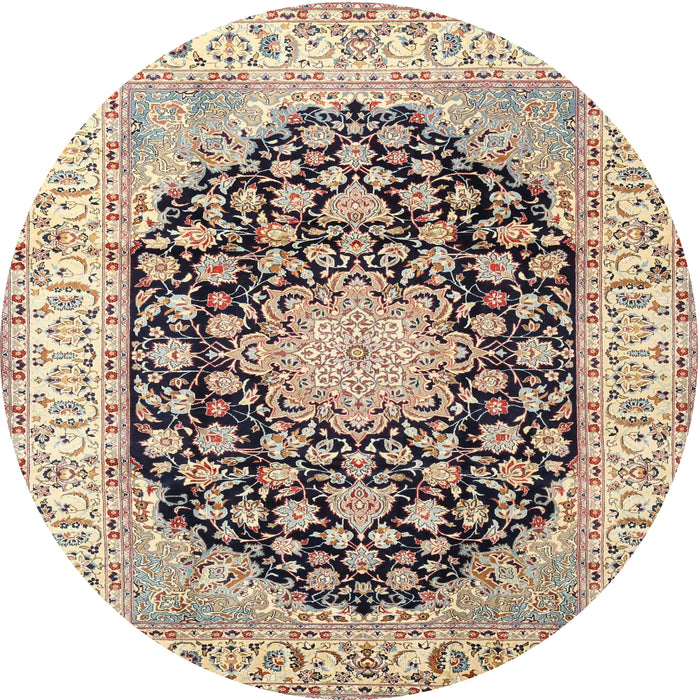 Square Machine Washable Traditional Chestnut Brown Rug, wshtr3946