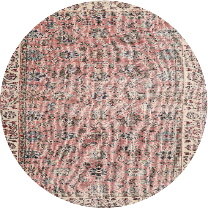 Square Machine Washable Traditional Dark Gold Brown Rug, wshtr3987