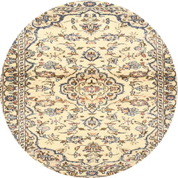 Square Machine Washable Traditional Dark Almond Brown Rug, wshtr4087
