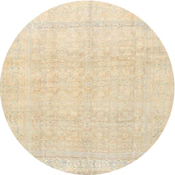 Square Machine Washable Traditional Brown Rug, wshtr4148