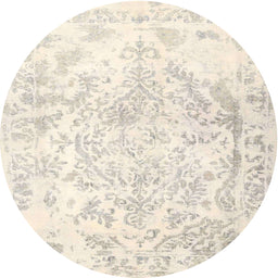 Square Machine Washable Traditional Desert Sand Beige Rug, wshtr4264