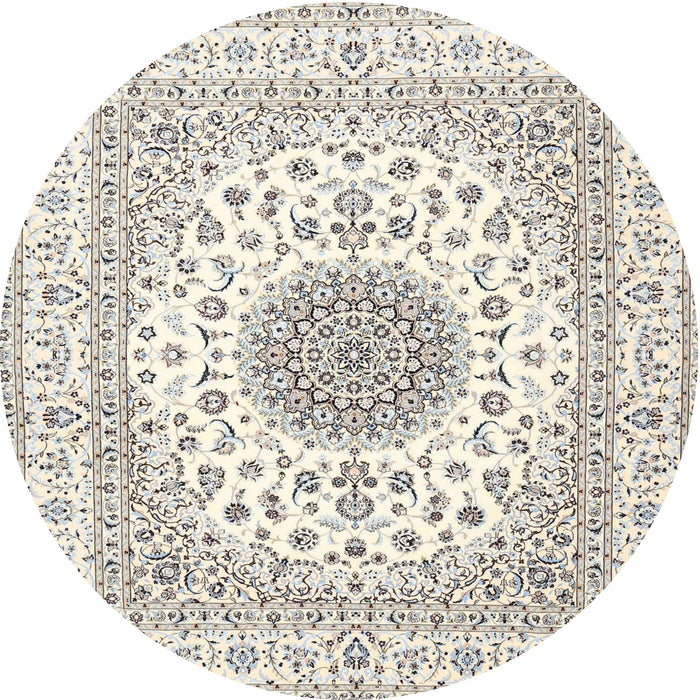 Square Machine Washable Traditional Champagne Beige Rug, wshtr4579