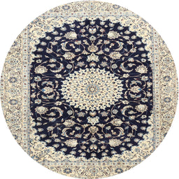 Square Machine Washable Traditional Gray Rug, wshtr4666