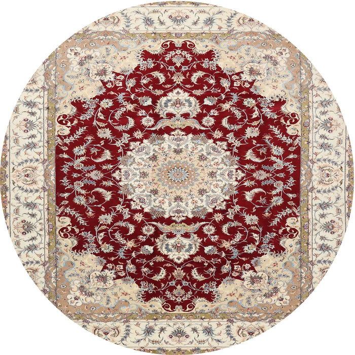 Square Machine Washable Traditional Desert Sand Beige Rug, wshtr484