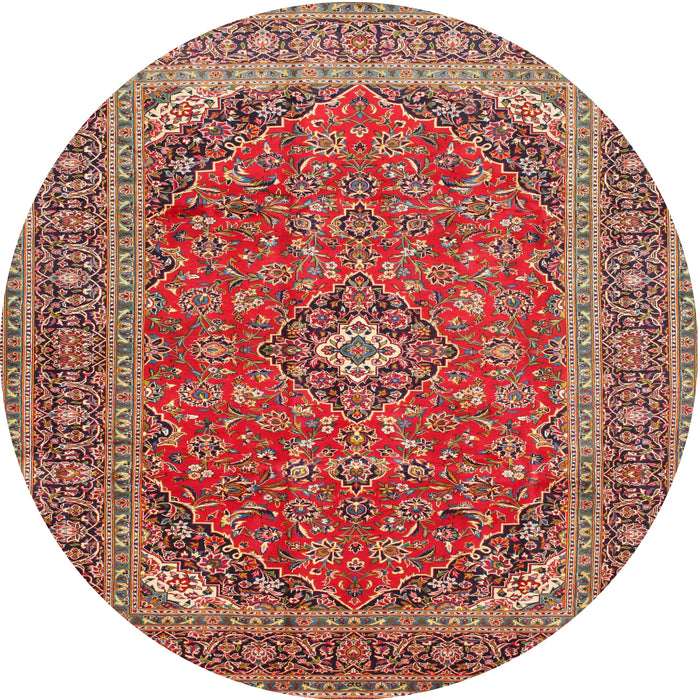 Square Machine Washable Traditional Light Copper Gold Rug, wshtr49