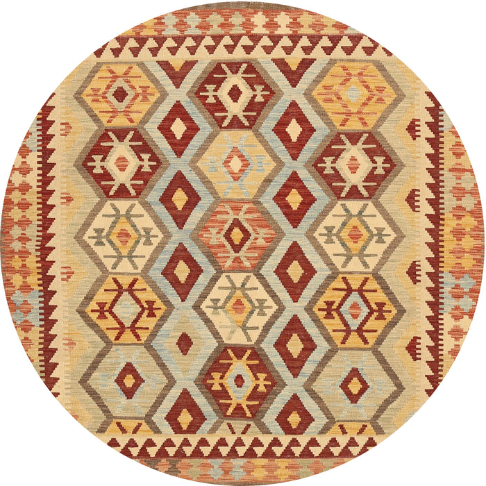 Square Machine Washable Traditional Red Rug, wshtr675