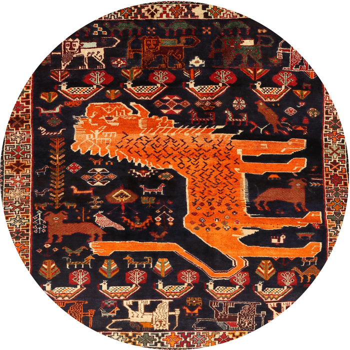 Square Machine Washable Traditional Deep Red Rug, wshtr706