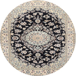 Square Machine Washable Traditional Gray Rug, wshtr728