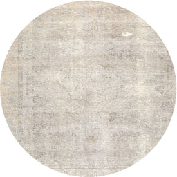 Square Machine Washable Traditional Tan Brown Rug, wshtr770