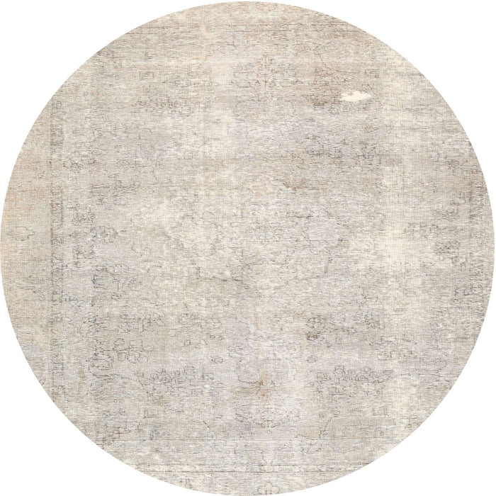 Square Machine Washable Traditional Tan Brown Rug, wshtr770