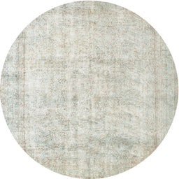 Square Machine Washable Traditional Dark White Beige Rug, wshtr776
