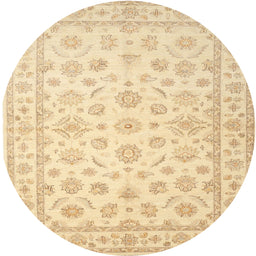 Square Machine Washable Traditional Sun Yellow Rug, wshtr843