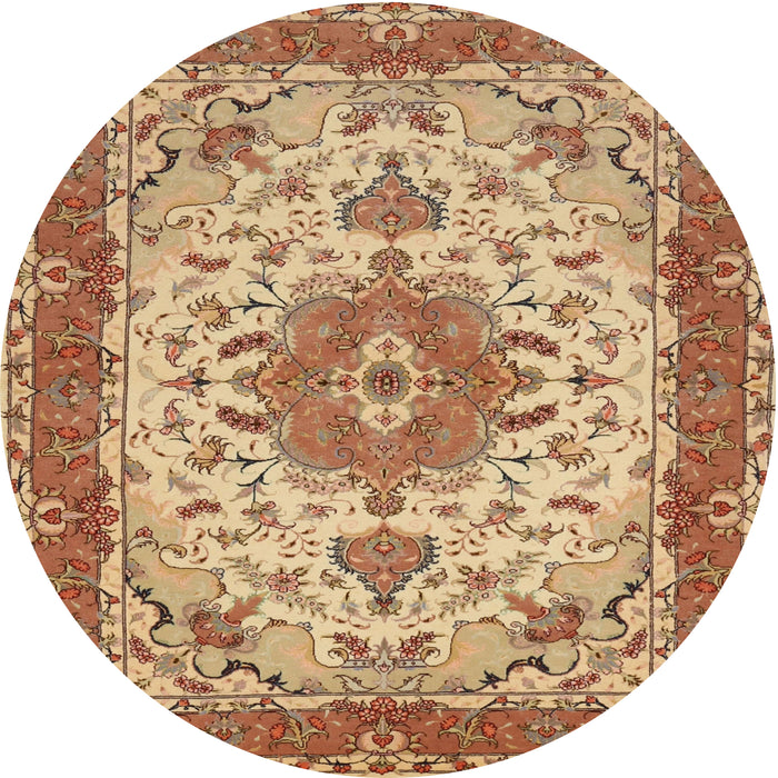 Square Machine Washable Traditional Red Rug, wshtr940