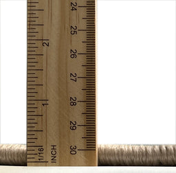 Sideview of Medallion Orange French Rug, tr2947org