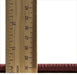 Thickness of Mid-Century Modern Red Oriental Rug, urb960