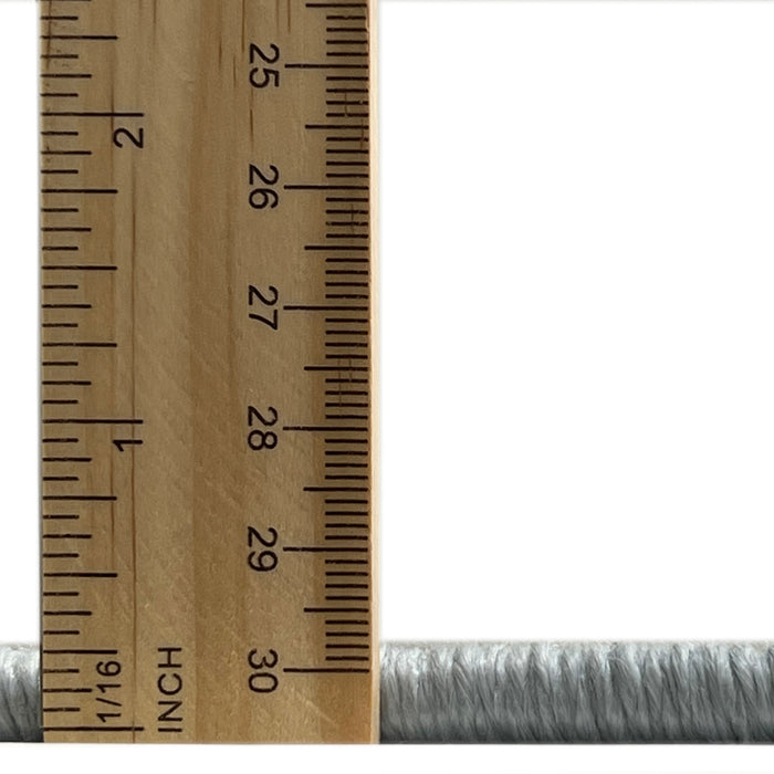 Thickness of Mid-Century Modern Sapphire Blue Oriental Rug, urb1095