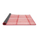 Thickness of Patterned Pink Rug, pat10rd