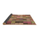 Thickness of Patterned Brown Sand Brown Rug, pat100brn