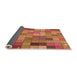 Thickness of Patterned Red Rug, pat100org