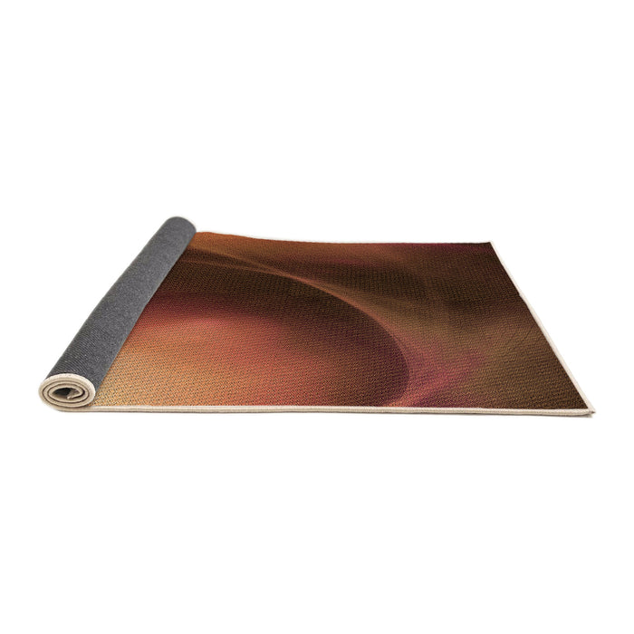 Thickness of Patterned Red Rug, pat101org