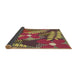 Thickness of Patterned Brown Rug, pat1011brn