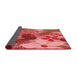 Thickness of Patterned Red Rug, pat1012rd