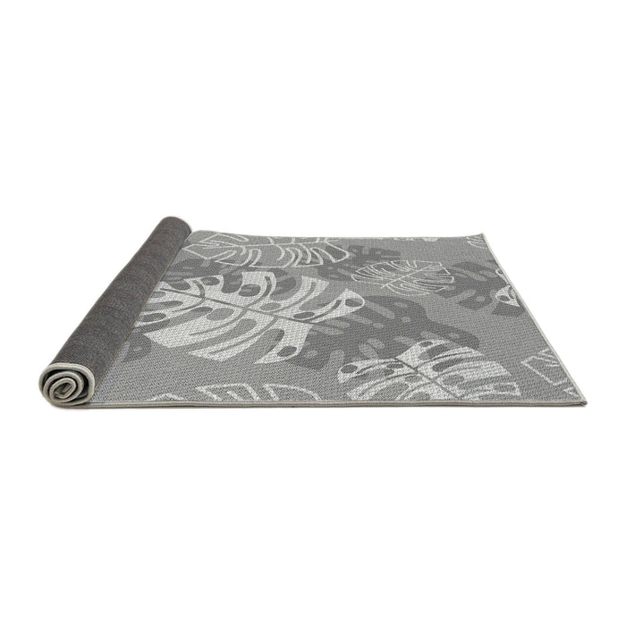 Thickness of Patterned Gray Rug, pat1017gry