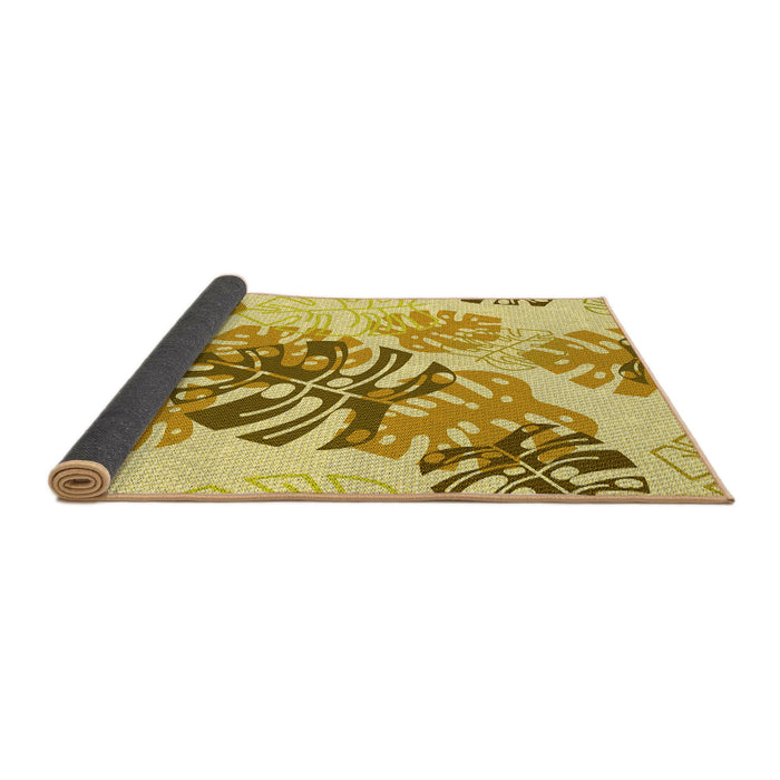 Thickness of Patterned Sedona Brown Rug, pat1019yw