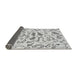 Thickness of Patterned Platinum Gray Rug, pat1023gry