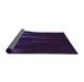 Thickness of Patterned Deep Purple Rug, pat1026pur