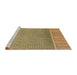 Sideview of Machine Washable Transitional Light Brown Rug, wshpat1030brn