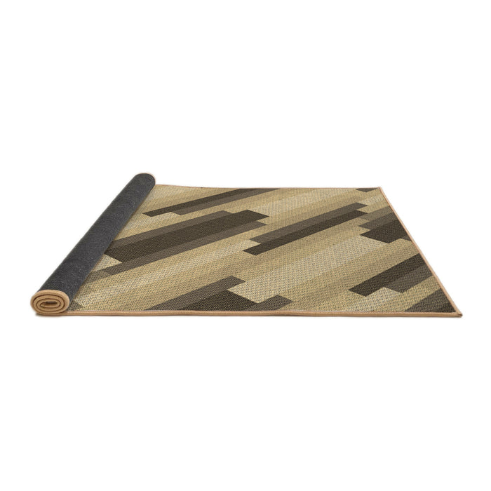 Thickness of Patterned Brown Rug, pat1036brn