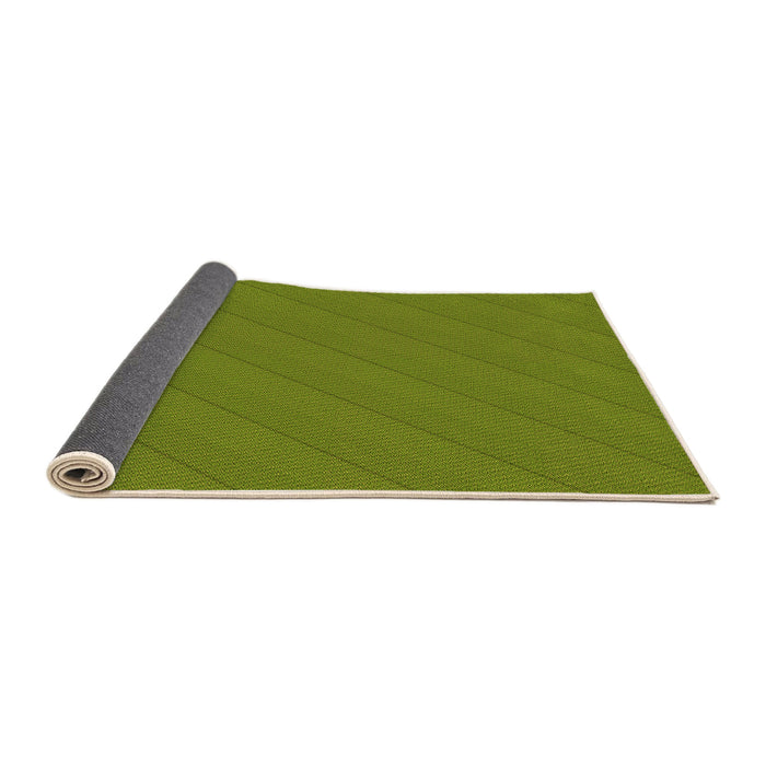 Thickness of Patterned Pistachio Green Rug, pat1038org