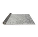 Thickness of Patterned Platinum Gray Rug, pat1042gry