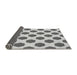 Thickness of Patterned Smokey Gray Rug, pat1051gry