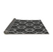 Thickness of Patterned Midnight Gray Rug, pat1053gry