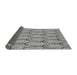 Thickness of Patterned Ash Gray Rug, pat1054gry