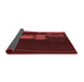 Thickness of Patterned Red Rug, pat1056rd