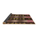 Thickness of Patterned Bakers Brown Rug, pat106brn