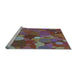 Sideview of Machine Washable Transitional Rose Dust Purple Rug, wshpat1062lblu