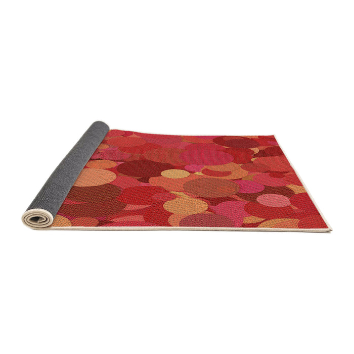 Thickness of Patterned Red Rug, pat1062org