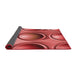 Thickness of Patterned Red Rug, pat1069rd