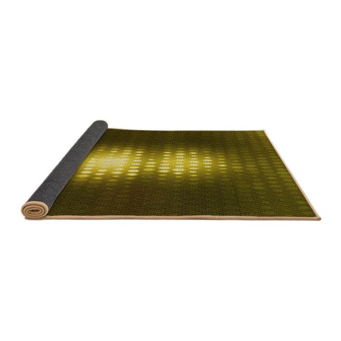 Closeup of Patterned Bakers Brown Rug, pat1071yw