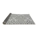 Thickness of Patterned Platinum Gray Rug, pat1076gry