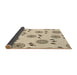 Thickness of Patterned Moccasin Beige Rug, pat1083brn